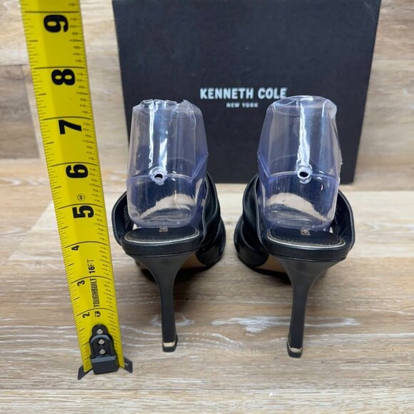 Kenneth Cole Heidi Slip On Ruched High Heel Sandals Women's Size 8 - Picture 3 of 6